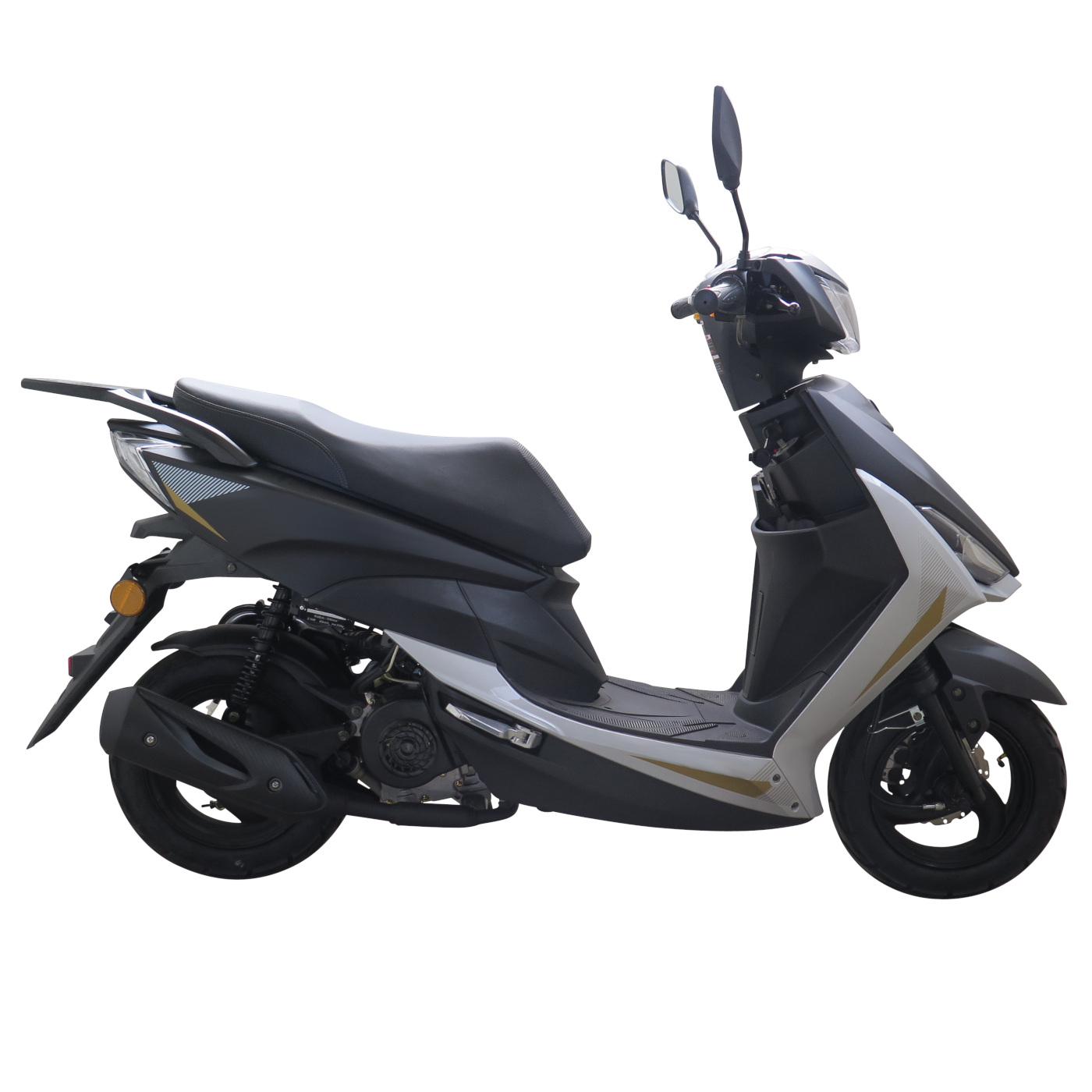 Motorroller GMX 460 Sport S schwarz 45 km/h Euro 5 Mokick Roller Scooter