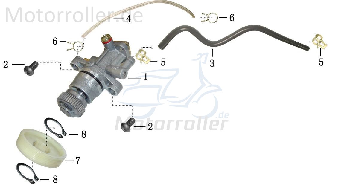 AGM Fighter 50 One Schlauchschelle 50ccm 2Takt YYGY0500-1104 Motorroller.de 9mm verzinkt Klemme Schlauchklemme Spannring Clip Klemmschelle 1E40QMB ECM