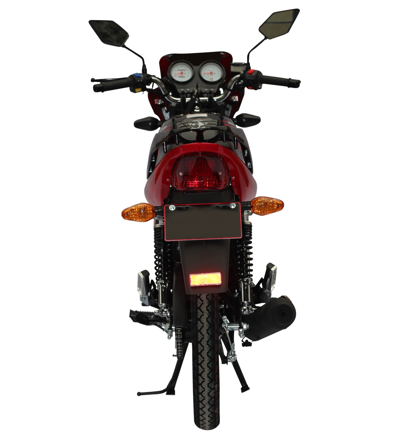 Motorrad Fighter 50 Sprint-S rot 45 km/h Euro 5 Schaltmoped Mokick 50ccm 4 Takt Kleinkraftrad Krad