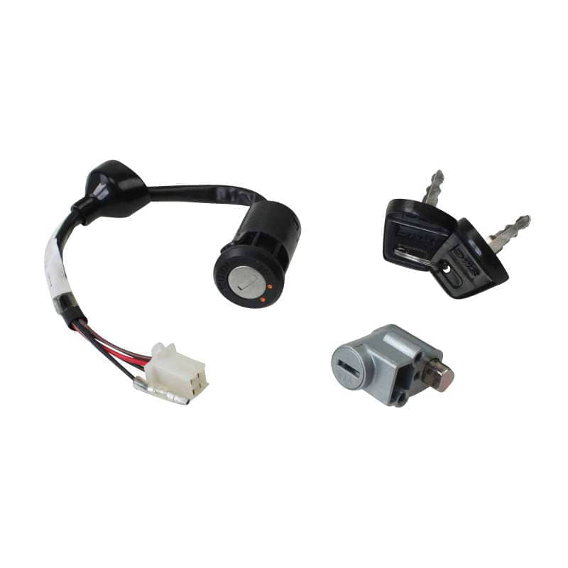 Schlosssatz Rex Quad 150 Zündschloss Tank-Deckel 150ccm 4Takt Motorroller.de Tankverschluss Tank-Verschluss Schloss-Set Zünd-Schloss Schlossgarnitur