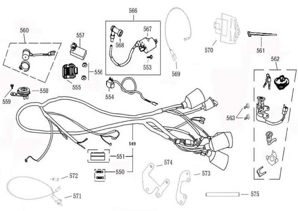 AGM GMX 460 Sport Halter Magnetventil  50233-DGW-9100 Motorroller.de Halterung Haltebügel Halteblech Halte-Blech Halte-Bügel Scooter Ersatzteil