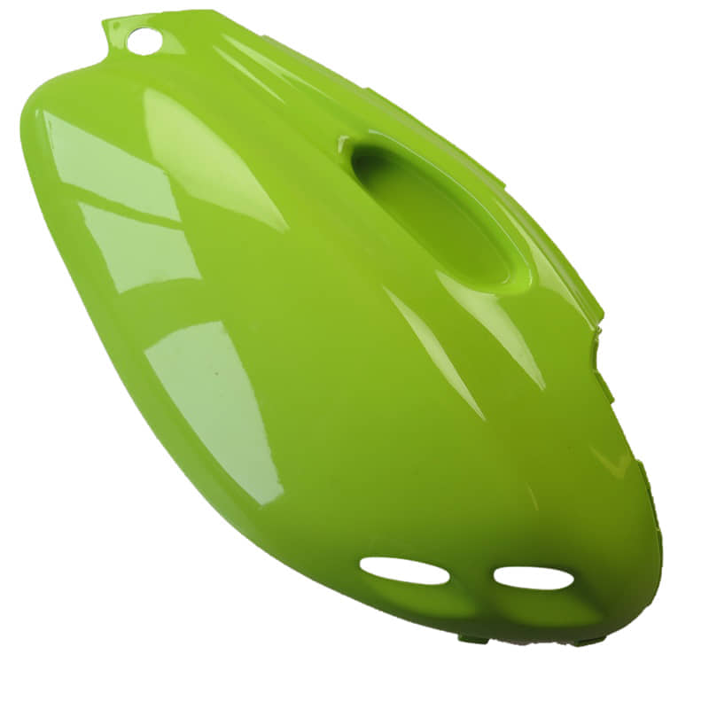 PGO PMX 110 Seitenverkleidung rechts Neongrün Seitenteil 110ccm 2Takt P26255002B0 Motorroller.de Seitendeckel Seitenabdeckung Seitenleiste Seitencover