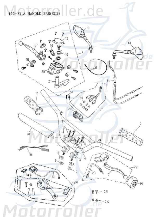 Tachohalter 110CM 37216-145-000