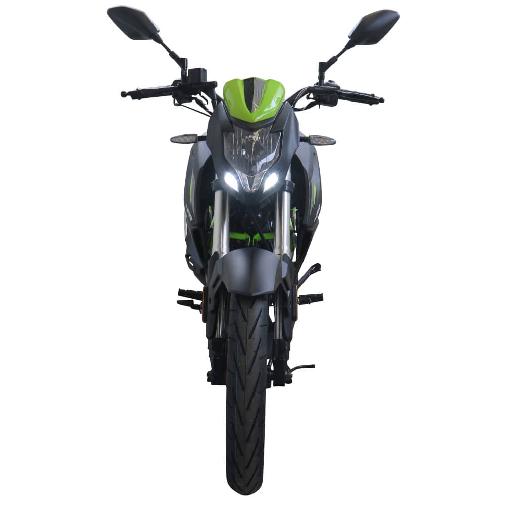 Motorrad Fighter 50 FR-S rot 45 km/h Euro 5 Schaltmoped Mokick 50ccm 4 Takt Kleinkraftrad Krad