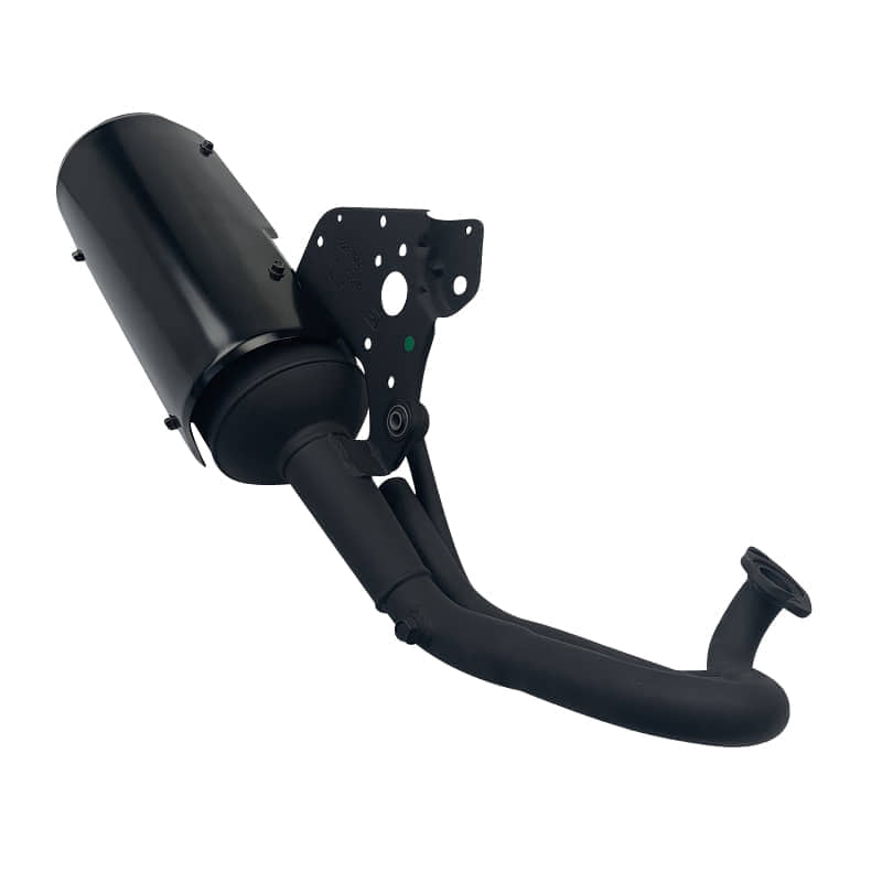 PGO TR3 50 45 km/h Auspuff Katalysator Euro2 45km/h Endtopf 50ccm 2Takt P2281001000F Motorroller.de P2 50ccm-2Takt Endschalldämpfer Auspuffanlage