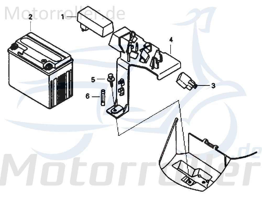 CDI Zündbox Daelim Tapo 50 Steuergerät Roller 50ccm 2Takt Motorroller.de CDI-Einheit Blackbox Zündeinheit 50ccm-2Takt Scooter S-Five 50 Euro 1 Service