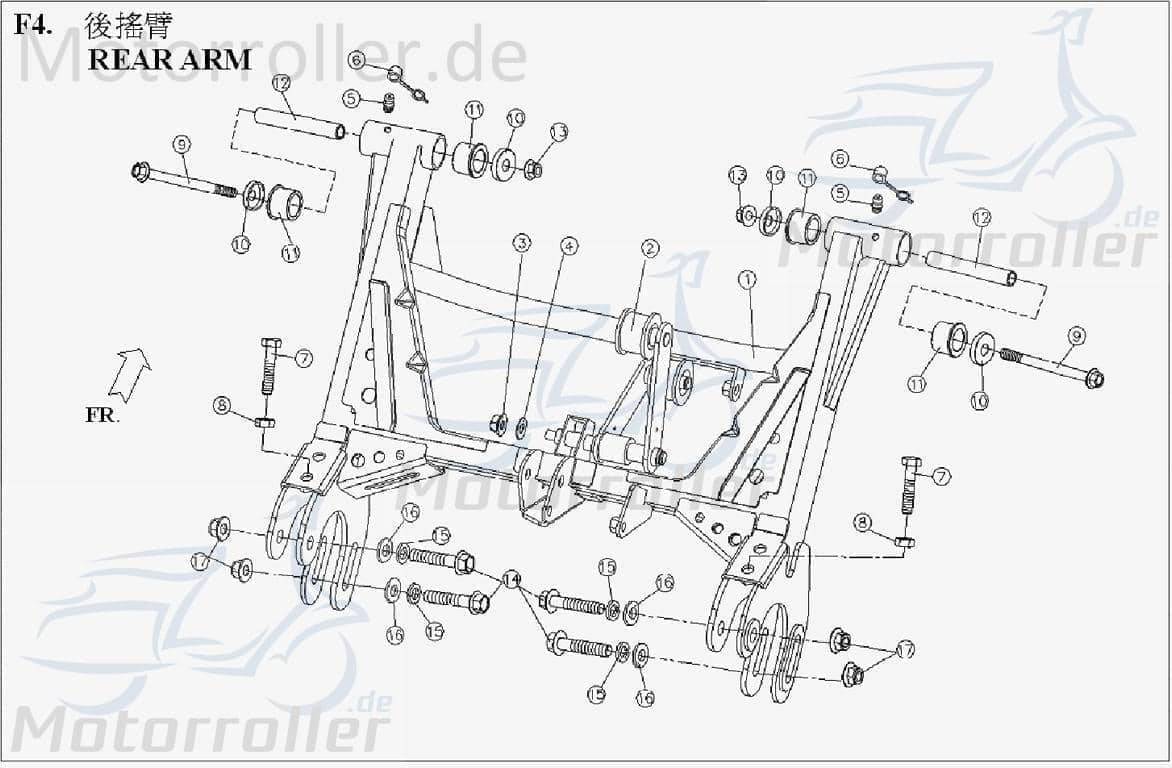 Achsschenkel Links X34450600000