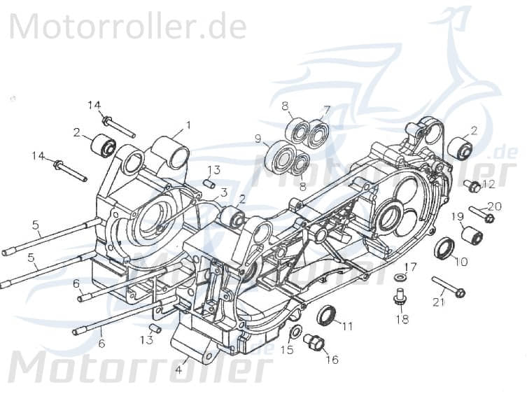 Adly Schraube Ablassschraube M12x1.5x15mm ABR-96000-12015-14 Motorroller.de verzinkt Bundschraube Maschinenschraube Flanschschraube Flansch-Schraube