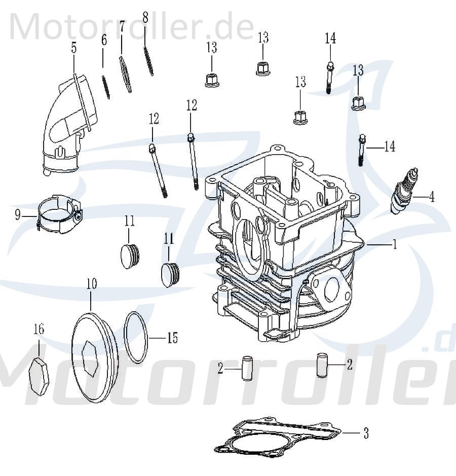 EH-ER8 Ir Zündkerze BAO-101201-139QMA-A-0000