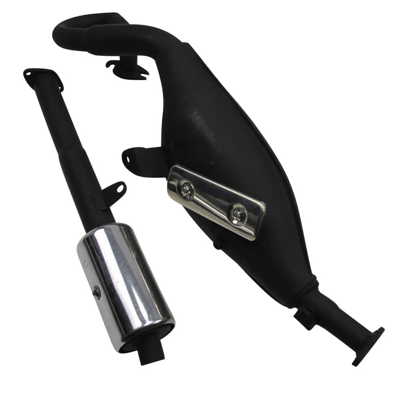 Adly ATV100 Auspuff Auspuffanlage 100ccm 2Takt 18300-146-001 Motorroller.de Endschalldämpfer Endtopf Auspuff-Anlage Auspufftopf Auspuffendtopf Quad