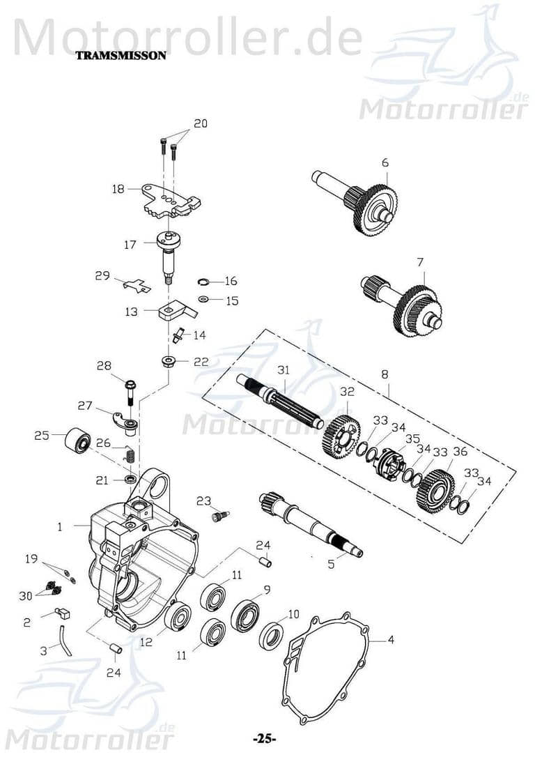 Adly Kugellager 12x37x12mm Wälzlager Quad ATV 272ccm 4Takt Motorroller.de Rillenkugellager Rollenlager Kugel-Lager Wellenlager Radiallager 152QMI UTV