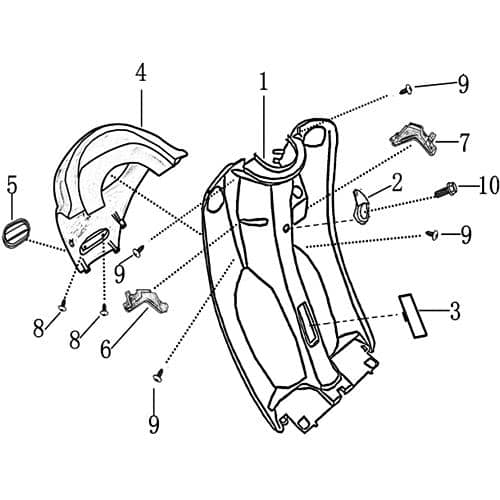 Halter 706569 für 50ccm 4Takt von Motorroller.de