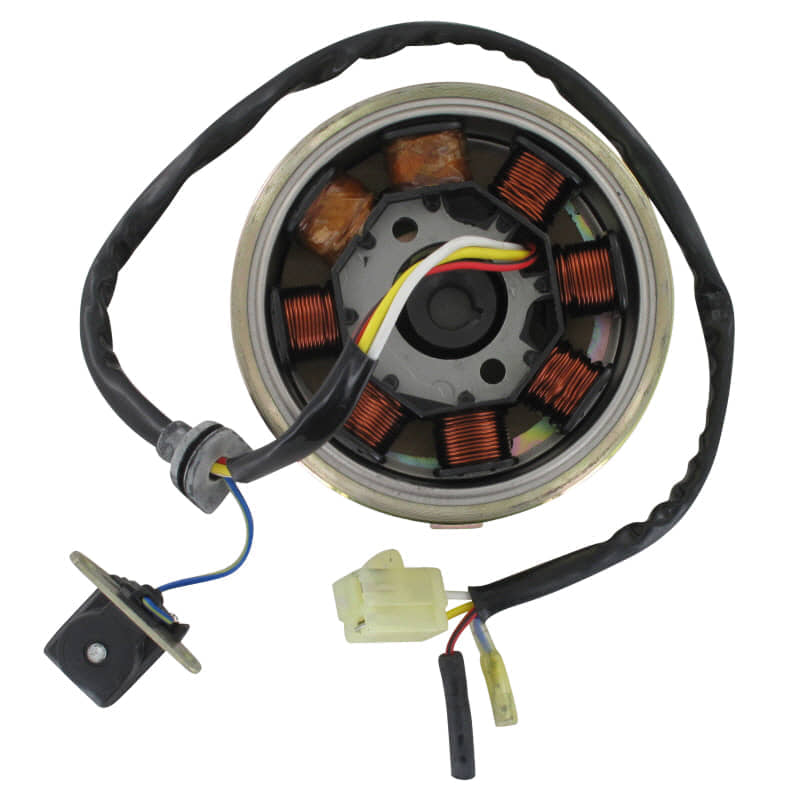 AGM GMX 50 Lichtmaschine Stator 50ccm 4Takt D00-12100-00 Motorroller.de Ankerplatte Anker-Platte Stromerzeuger Strom-Generator Licht-Maschine Scooter