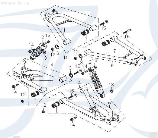 Schraube M 10 x 50 Bundschraube 96414-10050-C