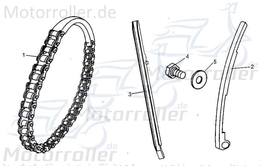 Führungsschiene Kettenspanner 172MM-87