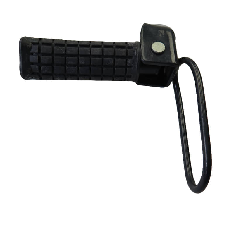 Halter hinten links mit Fußrasten ABB 18 NO. 07-1