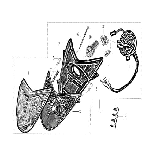 Scheinwerferbirne Halogen 12V 35/35W Sockel BA20D 50ccm 2Takt Motorroller.de Halogenleuchte Halogenglühlampe Scheinwerferlampe Glühbirne Leuchtmittel
