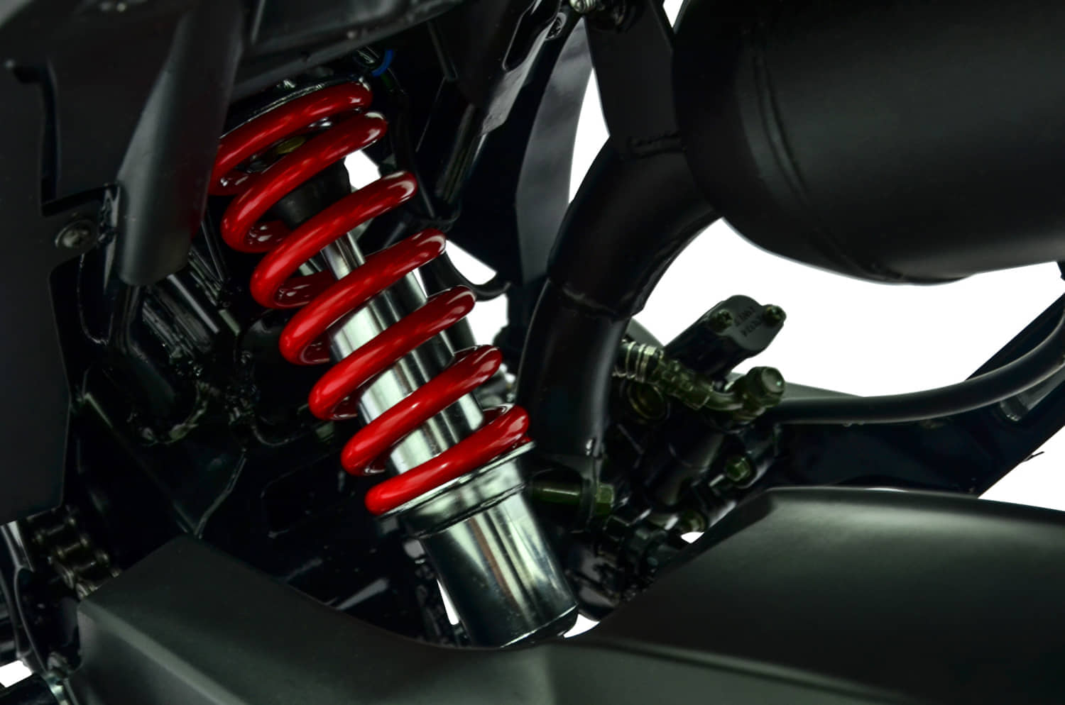 Motorrad Fighter 50 P-RS schwarz 25 km/h Euro 5 Schaltmoped Mokick Kleinkraftrad