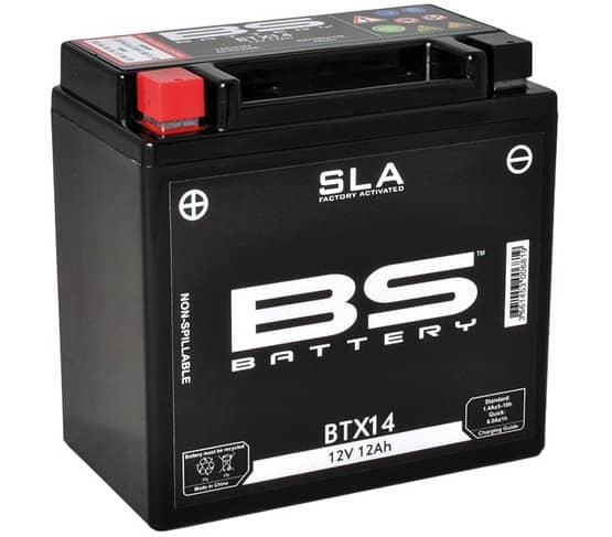 Batterie BS BTX14 12V 12A SLA 5378823