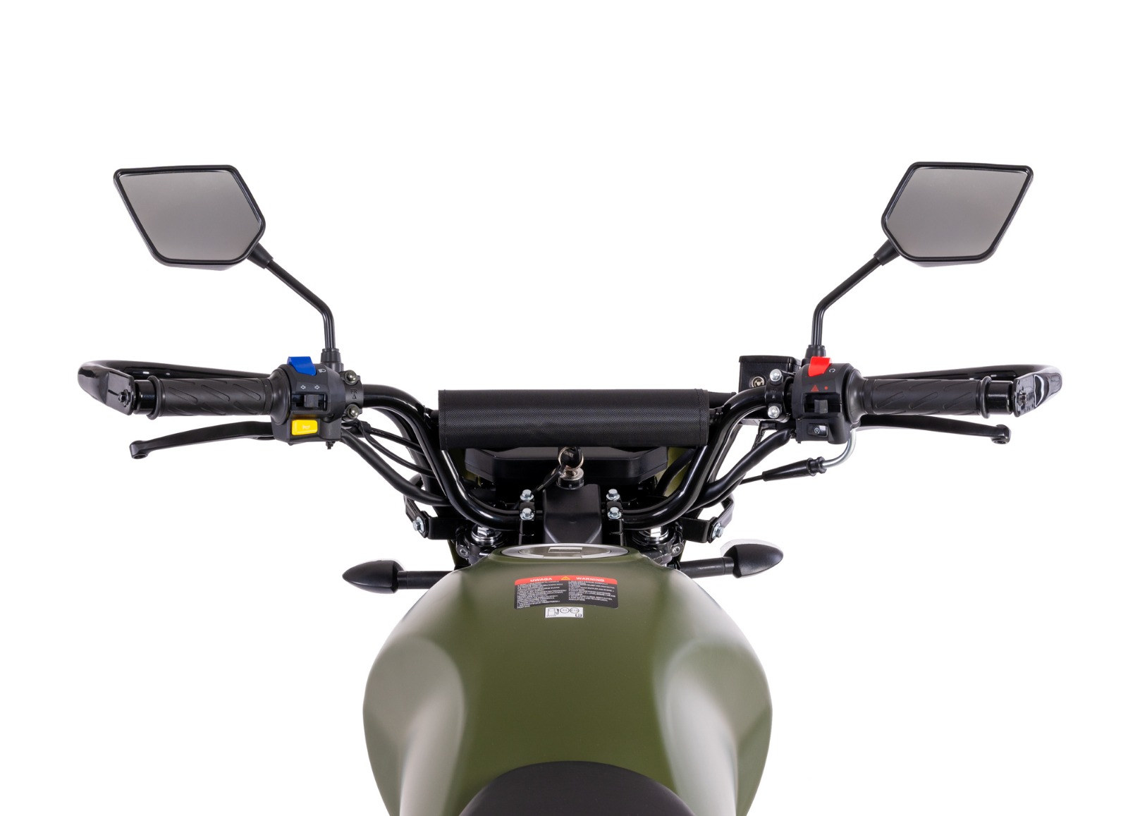 Motorrad Fighter 125 ADV-RS grün Euro 5+ Schaltmoped 125ccm 4 Takt Leichtkraftrad