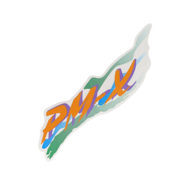 PGO PMX 110 Aufkleber Frontverkleidung Sticker Dekor Dekor-Aufkleber 110ccm 2Takt P26010200001 Motorroller.de Klebeetikett Scooter Ersatzteil