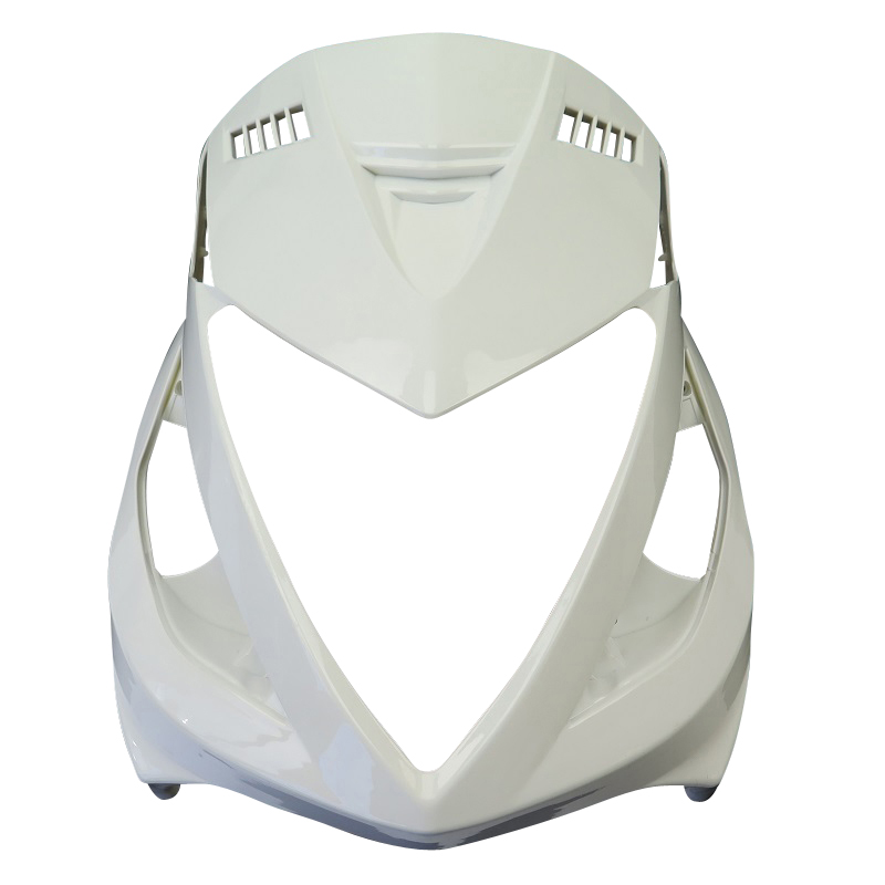 Rex Drive 50 Frontverkleidung Frontmaske weiß 50ccm 2Takt 711137 Motorroller.de Frontschürze Front-Cover Lenkerverkleidung Front-Schürze Wetterschild