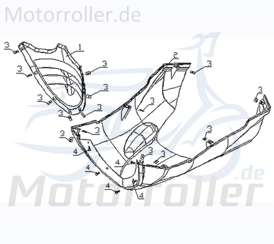 CPI Vabene 50 Unterbodenverkleidung 50ccm 2Takt Q0H-63141-10-39 Motorroller.de Unterbodenschutz Unterboden-Schutz unten Unterbodensspritzschut Scooter