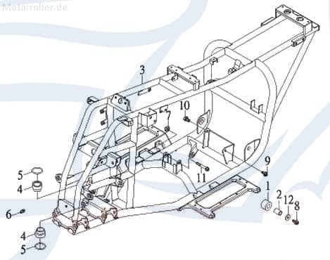 SMC Distanzscheibe Explorer Taurus 300 Quad 97201-082420-B Motorroller.de Lochscheibe Ausgleichsscheibe Abstandscheibe 499ccm 4Takt ATV Tomahawk 170