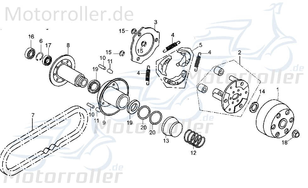 Sicherungsring Klemme Schelle Tongjian GB/T896-86-6