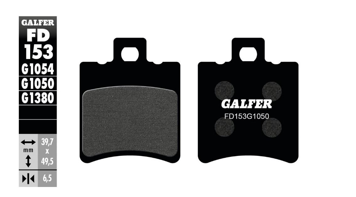 Galfer Bremsbelag FD153 Bremsbeläge 0.430.723/7