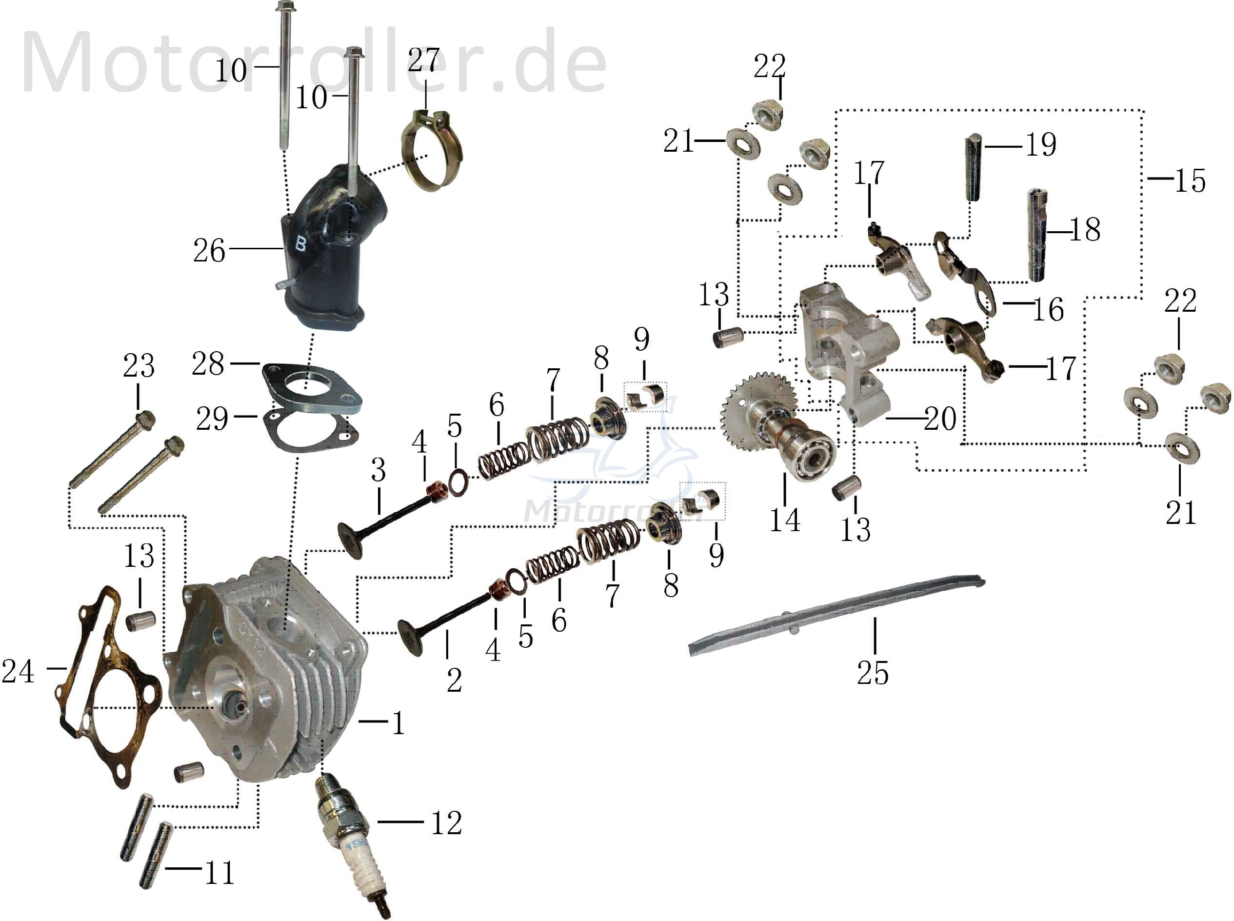 Ventilfeder außen Druckfeder FIG4-8