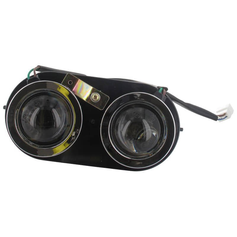 Scheinwerfer 12V 55W H3/H7 Rex Frontscheinwerfer 50ccm 4Takt Motorroller.de Hauptscheinwerfer Front-Scheinwerfer Vorderlicht Frontlicht Frontleuchte