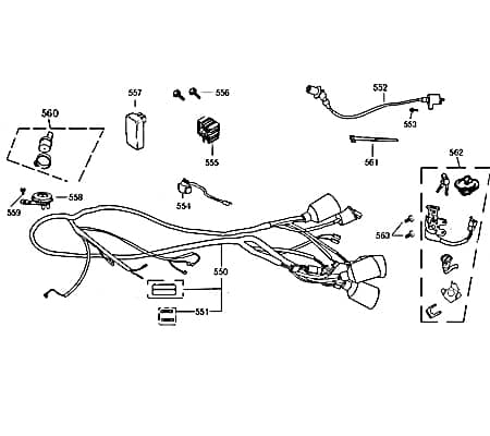 Rex Palermo Zündspule Zündkabel Zündung 740605 Motorroller.de Kreidler Zündmodul Kerzenstecker Zünd-Kabel Zünd-Spule Kerzen-Stecker Zünd-Modul