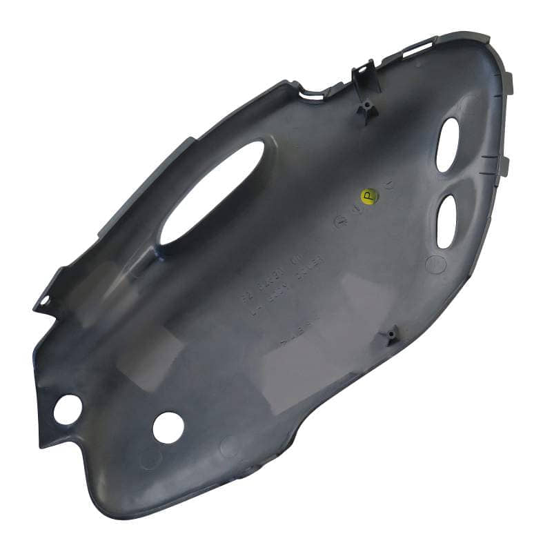 PGO PMX 110 Sitzbankverkleidung links silber-schwarz Roller 110ccm 2Takt P2625301630 Motorroller.de Sitzverkleidung Mittelverkleidung Sitz-Verkleidung