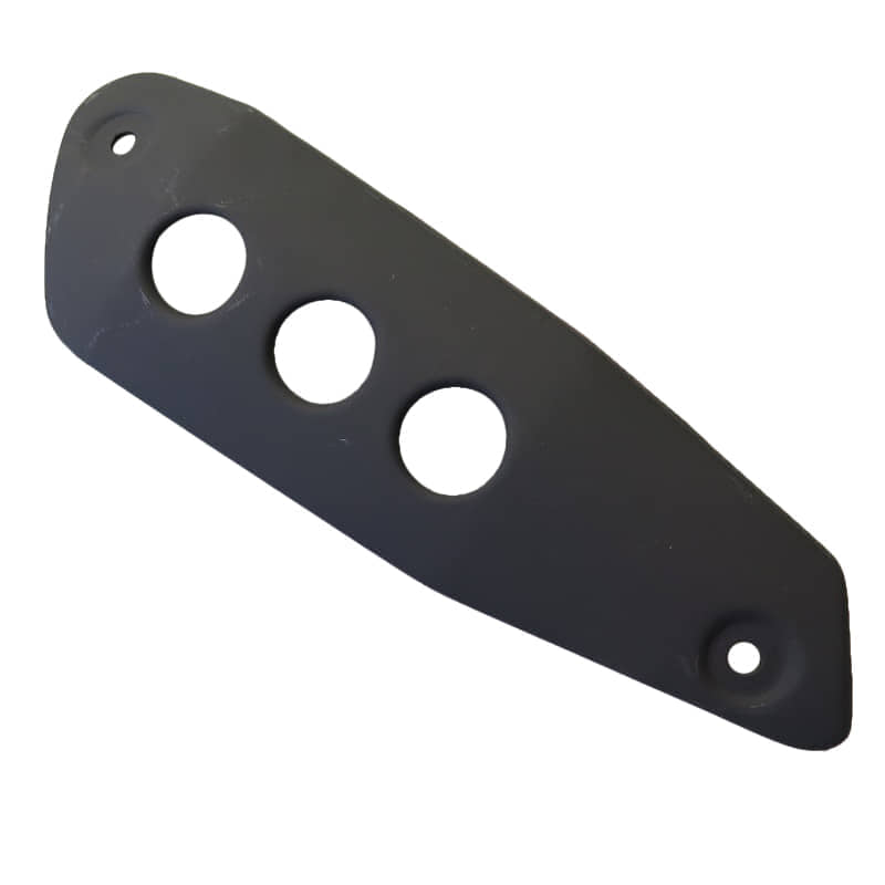 Auspuffblende PGO Comet 50 E128A0100001 Motorroller.de Hitzeschild Schutzschild Auspuffabdeckung