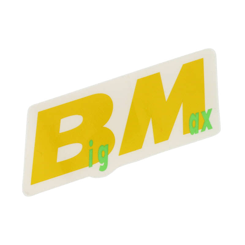 PGO Aufkleber Frontverkleidung vorn Big Max 50 Sticker Dekor P1601010000 Motorroller.de Dekor-Aufkleber Klebeetikett Big Max Sport Mokick Ersatzteil