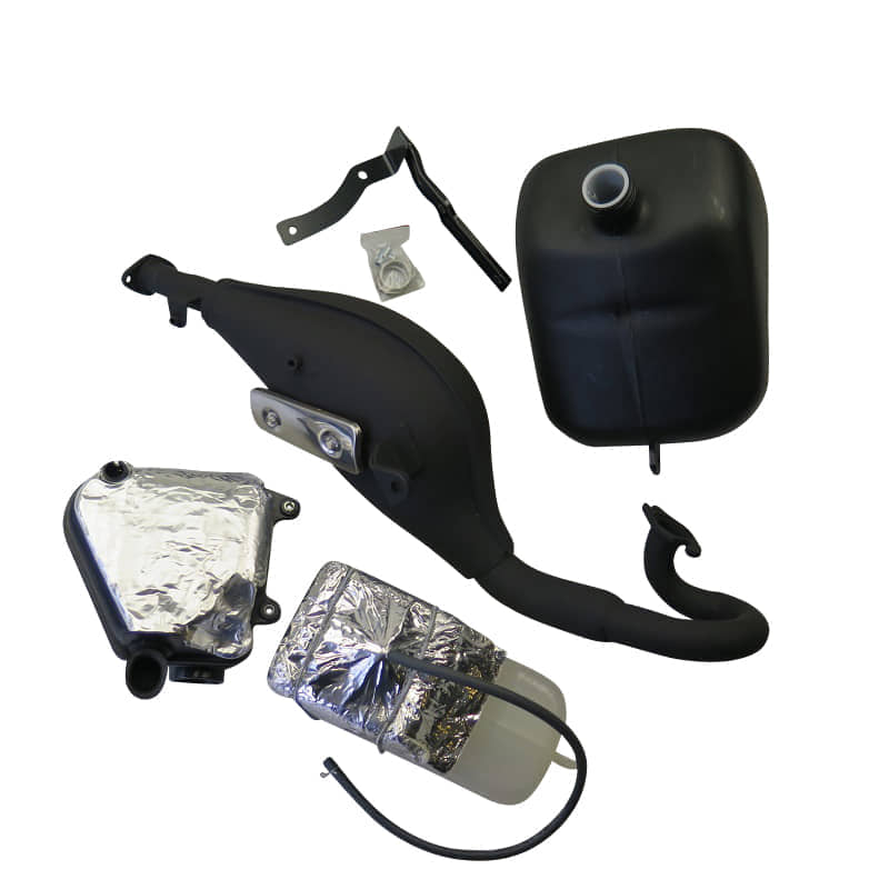 Adly ATV Quad 50 II Service Inspektion Wartung Reparatur Set Kit Satz Paket Auspuff Luftfilterkasten Öltank Benzintank Kraftstofftank Her Chee