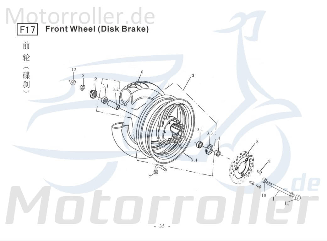 Tachoantrieb für Tachowelle 12mm BAO-401200-TA9-0000