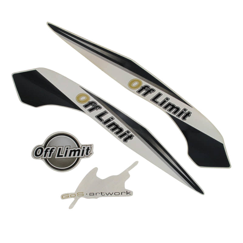 Dekor REX RS450 Frontverkl. = weiß oder silber 86825