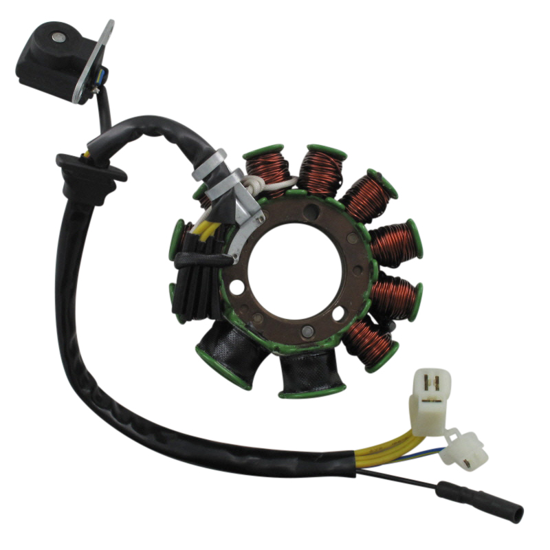 PGO Lichtmaschine Stator DC ohne Polrad Zündplatte PGO-14310 Motorroller.de Ankerplatte Zündgrundplatte Lichtmaschinenspulen Lichtmaschinenwicklung