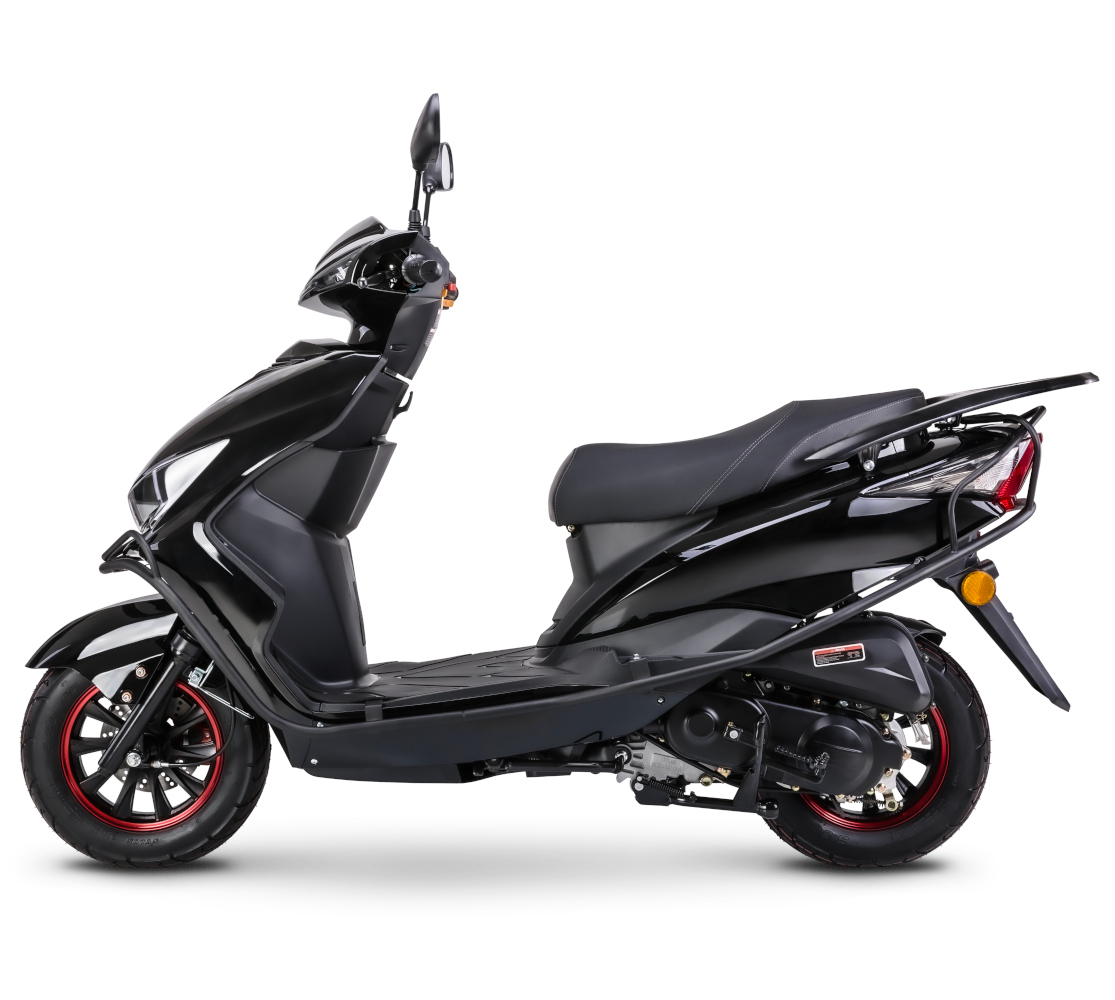 Motorroller GMX 460 Sport C-RZ schwarz 45 km/h Euro 5 Scooter Mokick Roller