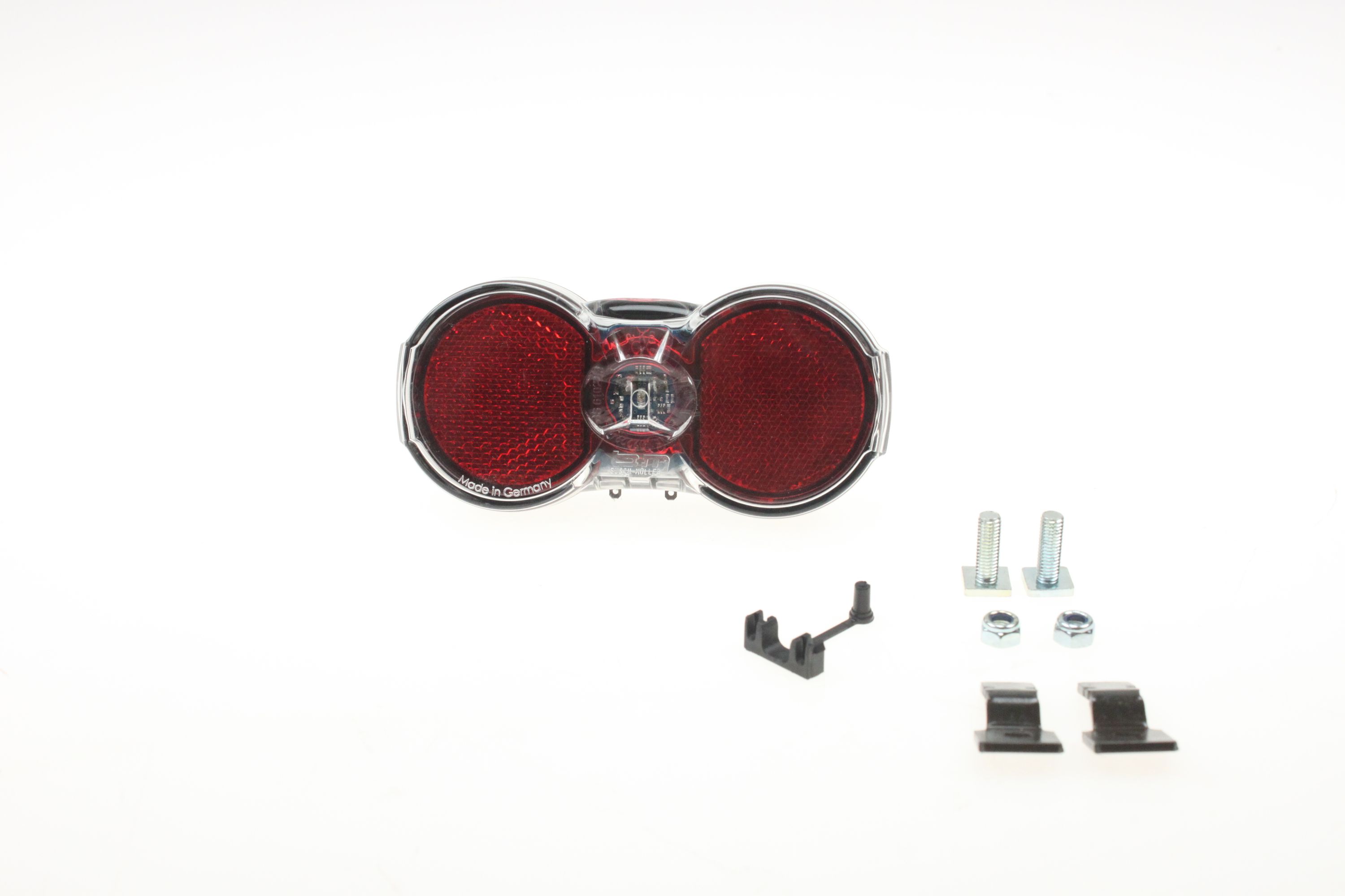 Rücklicht LED B+M Toplight Flat plus Rückstrahler 30871 Motorroller.de Rück-Leuchte Rückleuchteneinheit Rückleuchten-Einheit Rückleuchtenbereich