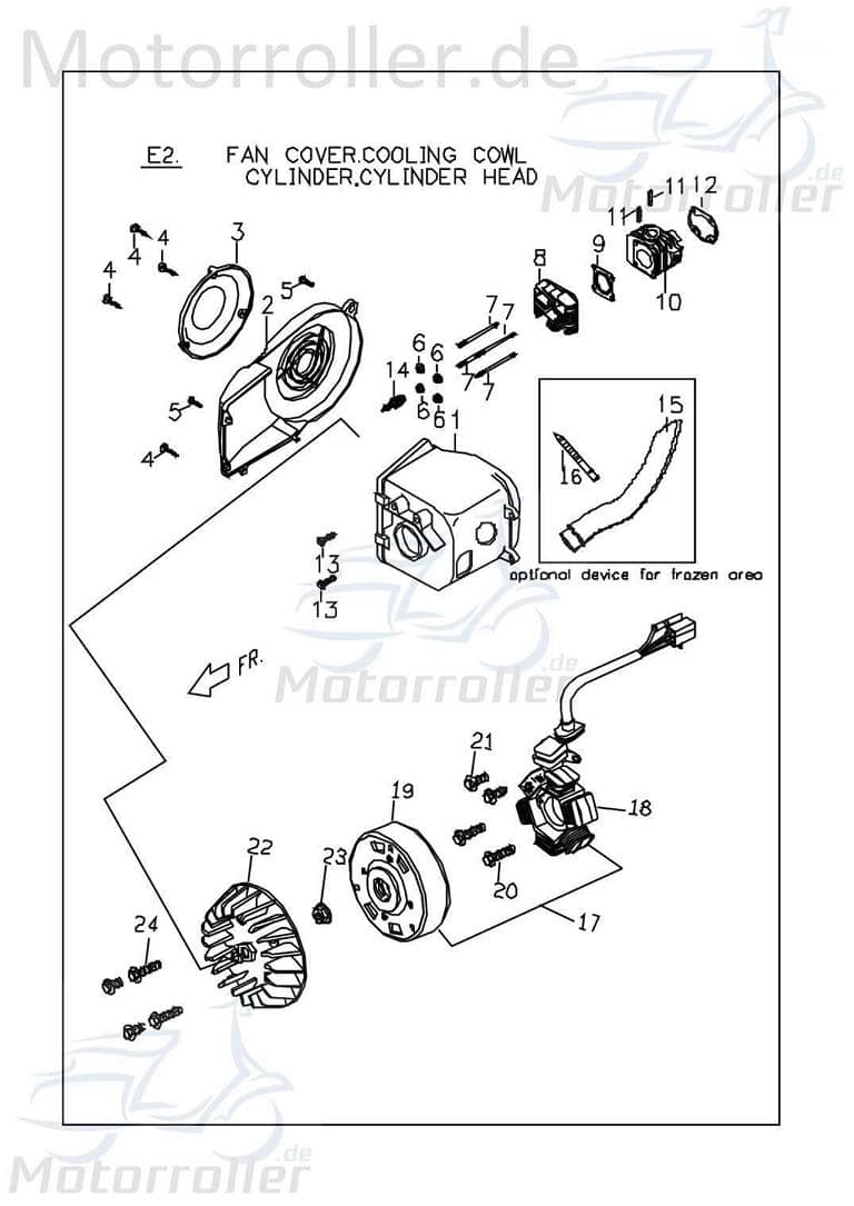 Stehbolzen M6x26 Auspuff 90170602602