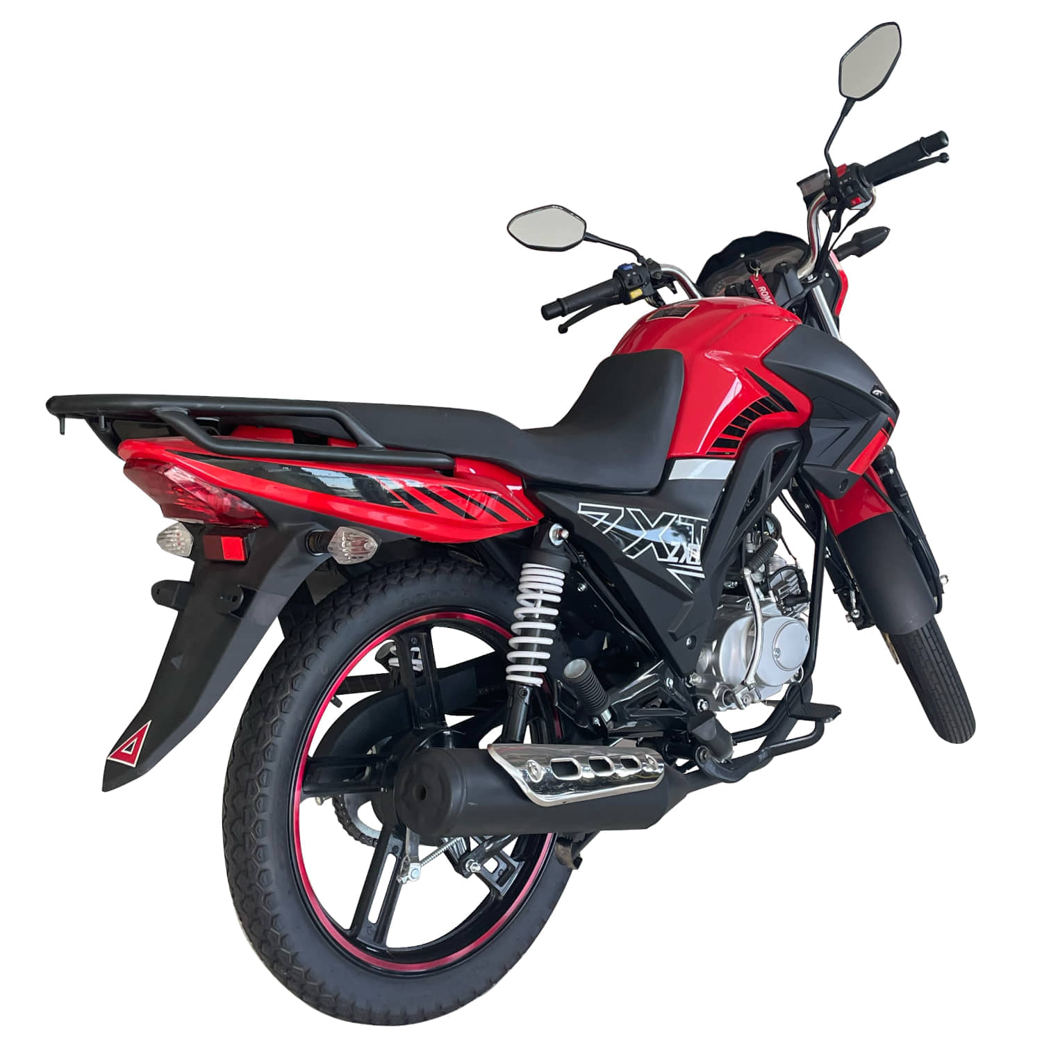 Motorrad Fighter 50 ZXT-RS schwarz 45 km/h Euro 5 Schaltmoped Mokick Kleinkraftrad Krad 4 Takt 50 ccm