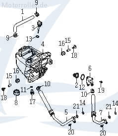 SMC O-Ring 1,9x9,8mm Exploroer Gummidichtung Quad 9321V-19098 Motorroller.de Dichtring Gummiring Oring Gummi-Ring Dicht-Ring 499ccm 4Takt ATV UTV