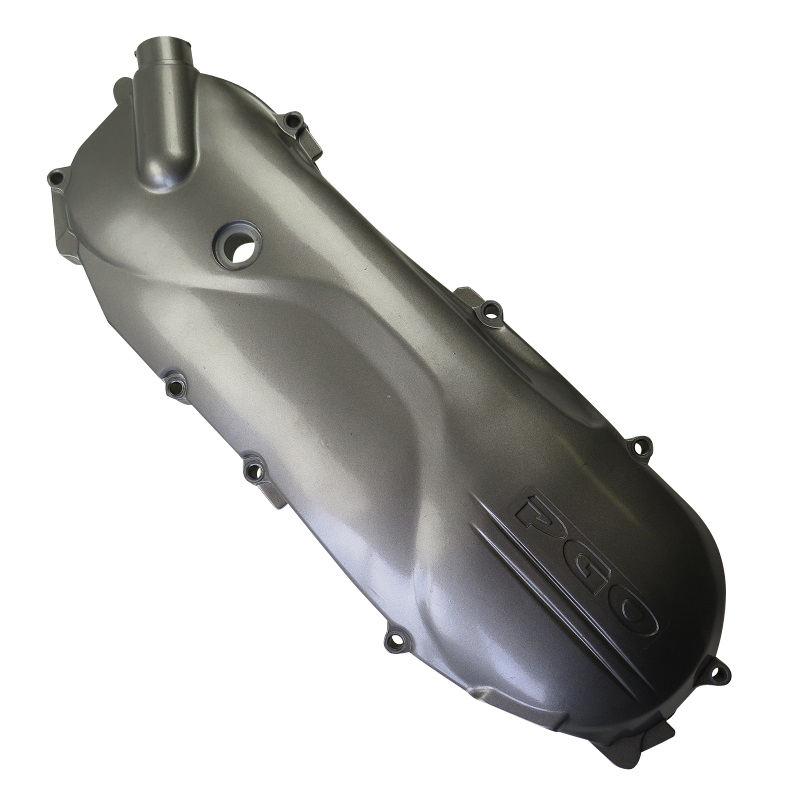 PGO Motorgehäusedeckel links silber Rodoshow 50 50ccm 2Takt Motorroller.de Motordeckel Kurbelgehäusedeckel PGO 50ccm-2Takt Scooter Ersatzteil Service