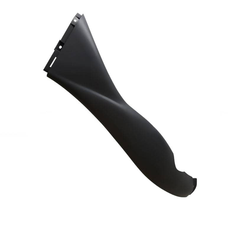 PGO TR3 50 Seitenverkleidung rechts unten dunkel schwarz C1626012650 Motorroller.de Seitendeckel Seitenabdeckung Seitenleiste Trittbrettverkleidung