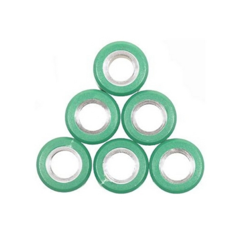 Variorollen 17x12 8,7g 6 Stück Variomatikrollen Variomatikgewichte Fliehkraftrollen Fliehgewichte