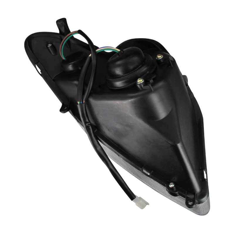 Scheinwerfer rechts 12V 35/35W Sockel PX43t AGM 50ccm 2Takt Motorroller.de Frontscheinwerfer Hauptscheinwerfer Front-Scheinwerfer Vorderlicht Scooter