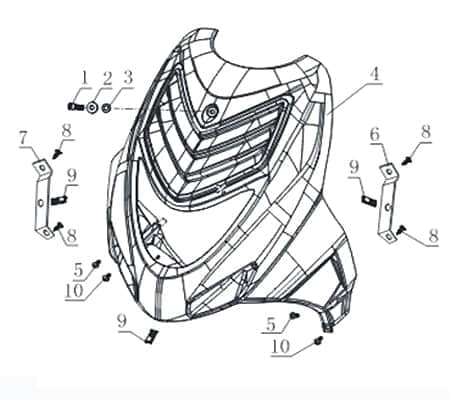 CPI Oliver 50 City Blinker 50ccm 2Takt F01-25630-10-00 Motorroller.de rechts vorn hinten Signalleuchte Blinklicht Blinkleuchte Fahrtrichtungsanzeiger